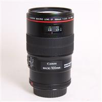 Used Canon EF 100mm f/2.8L IS USM Autofocus Macro Lens