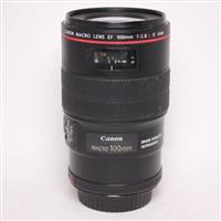 Used Canon EF 100mm f/2.8L IS USM Autofocus Macro Lens