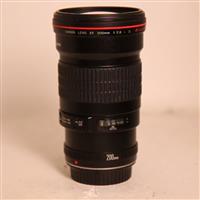 Used Canon EF 200mm f/2.8L II USM Telephoto Lens