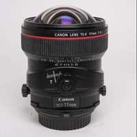 Used Canon TS-E 17mm f/4L Manual Focus Tilt Shift Lens