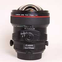 Used Canon TS-E 17mm f/4L Manual Focus Tilt Shift Lens