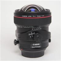Used Canon TS-E 17mm f/4L Manual Focus Tilt Shift Lens