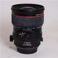 Used Canon TS-E 24mm f/3.5L II Manual Focus Tilt Shift Lens