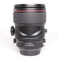 Used Canon TS-E 50mm f/2.8L Manual Focus Tilt Shift Macro Lens