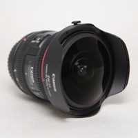 Used Canon EF 8-15mm f/4L Fisheye USM Lens