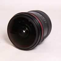 Used Canon EF 8-15mm f/4L Fisheye USM Lens