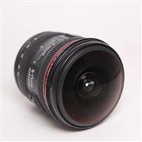 Used Canon EF 8-15mm f/4L Fisheye USM Lens