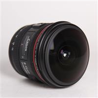 Used Canon EF 8-15mm f/4L Fisheye USM Lens