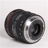 Used Canon EF 8-15mm f/4L Fisheye USM Lens
