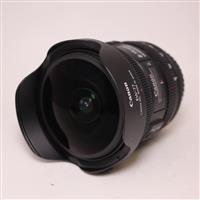Used Canon EF 8-15mm f/4L Fisheye USM Lens
