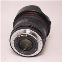 Used Canon EF 8-15mm f/4L Fisheye USM Lens