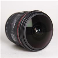 Used Canon EF 8-15mm f/4L Fisheye USM Lens