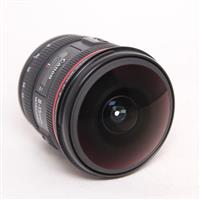 Used Canon EF 8-15mm f/4L Fisheye USM Lens