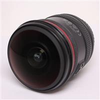 Used Canon EF 8-15mm f/4L Fisheye USM Lens