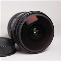 Used Canon EF 8-15mm f/4L Fisheye USM Lens