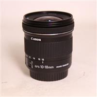 Used Canon EF-S 10-18mm f/4.5-5.6 IS STM Ultra Wide Angle Zoom Lens