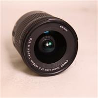 Used Canon EF-S 10-18mm f/4.5-5.6 IS STM Ultra Wide Angle Zoom Lens