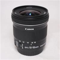 Used Canon EF-S 10-18mm f/4.5-5.6 IS STM Ultra Wide Angle Zoom Lens