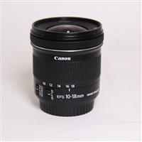 Used Canon EF-S 10-18mm f/4.5-5.6 IS STM Ultra Wide Angle Zoom Lens