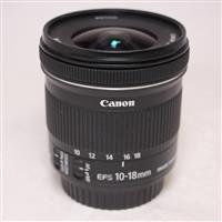Used Canon EF-S 10-18mm f/4.5-5.6 IS STM Ultra Wide Angle Zoom Lens