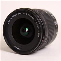 Used Canon EF-S 10-18mm f/4.5-5.6 IS STM Ultra Wide Angle Zoom Lens