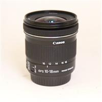 Used Canon EF-S 10-18mm f/4.5-5.6 IS STM Ultra Wide Angle Zoom Lens