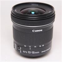 Used Canon EF-S 10-18mm f/4.5-5.6 IS STM Ultra Wide Angle Zoom Lens