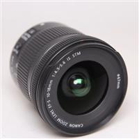 Used Canon EF-S 10-18mm f/4.5-5.6 IS STM Ultra Wide Angle Zoom Lens