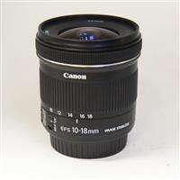 Used Canon EF-S 10-18mm f/4.5-5.6 IS STM Ultra Wide Angle Zoom Lens