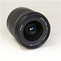 Used Canon EF-S 10-18mm f/4.5-5.6 IS STM Ultra Wide Angle Zoom Lens