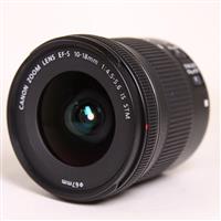 Used Canon EF-S 10-18mm f/4.5-5.6 IS STM Ultra Wide Angle Zoom Lens