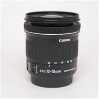 Used Canon EF-S 10-18mm f/4.5-5.6 IS STM Ultra Wide Angle Zoom Lens