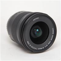 Used Canon EF-S 10-18mm f/4.5-5.6 IS STM Ultra Wide Angle Zoom Lens
