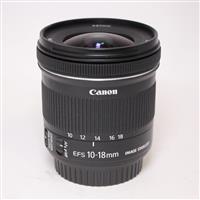 Used Canon EF-S 10-18mm f/4.5-5.6 IS STM Ultra Wide Angle Zoom Lens