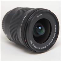 Used Canon EF-S 10-18mm f/4.5-5.6 IS STM Ultra Wide Angle Zoom Lens
