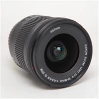 Used Canon EF-S 10-18mm f/4.5-5.6 IS STM Ultra Wide Angle Zoom Lens