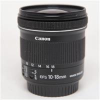 Used Canon EF-S 10-18mm f/4.5-5.6 IS STM Ultra Wide Angle Zoom Lens