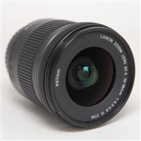 Used Canon EF-S 10-18mm f/4.5-5.6 IS STM Ultra Wide Angle Zoom Lens