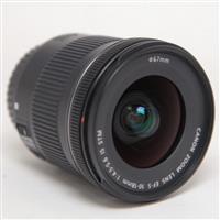 Used Canon EF-S 10-18mm f/4.5-5.6 IS STM Ultra Wide Angle Zoom Lens