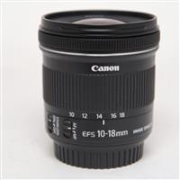 Used Canon EF-S 10-18mm f/4.5-5.6 IS STM Ultra Wide Angle Zoom Lens