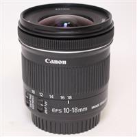 Used Canon EF-S 10-18mm f/4.5-5.6 IS STM Ultra Wide Angle Zoom Lens