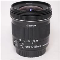 Used Canon EF-S 10-18mm f/4.5-5.6 IS STM Ultra Wide Angle Zoom Lens