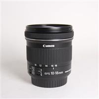 Used Canon EF-S 10-18mm f/4.5-5.6 IS STM Ultra Wide Angle Zoom Lens