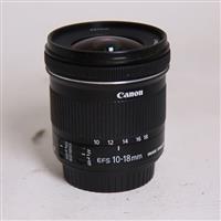 Used Canon EF-S 10-18mm f/4.5-5.6 IS STM Ultra Wide Angle Zoom Lens