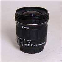 Used Canon EF-S 10-18mm f/4.5-5.6 IS STM Ultra Wide Angle Zoom Lens