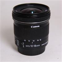 Used Canon EF-S 10-18mm f/4.5-5.6 IS STM Ultra Wide Angle Zoom Lens