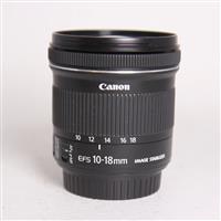 Used Canon EF-S 10-18mm f/4.5-5.6 IS STM Ultra Wide Angle Zoom Lens