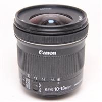 Used Canon EF-S 10-18mm f/4.5-5.6 IS STM Ultra Wide Angle Zoom Lens