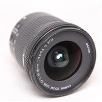 Used Canon EF-S 10-18mm f/4.5-5.6 IS STM Ultra Wide Angle Zoom Lens
