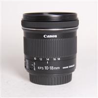 Used Canon EF-S 10-18mm f/4.5-5.6 IS STM Ultra Wide Angle Zoom Lens